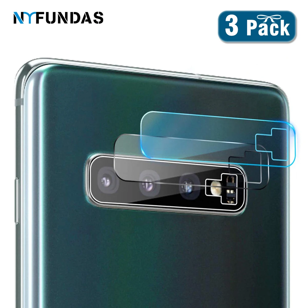 NYFundas 3 шт. для samsung galaxy s10 s9 s8 plus + s10e note 9 8 Защитная пленка объектива камеры из