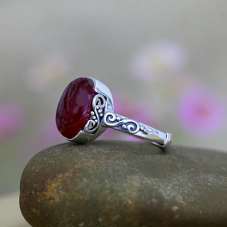 R S925 Серебряные Ювелирные Изделия Изысканные Модные женские открытые новые