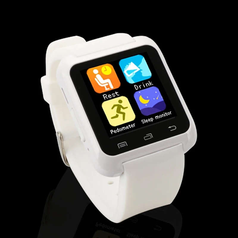Умные часы с Bluetooth 3 цвета наручные для iPhone 4 5 6 Samsung S4 Note 2 IOS Android телефон оптовая