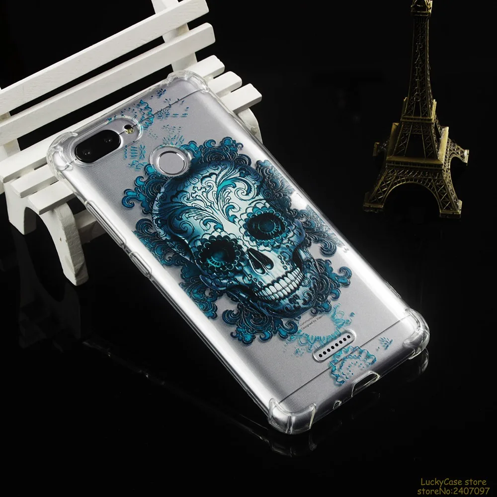 Модные coque анти осень мобильного телефона tup Задняя накладка для Xiaomi Redmi 6 Единорог