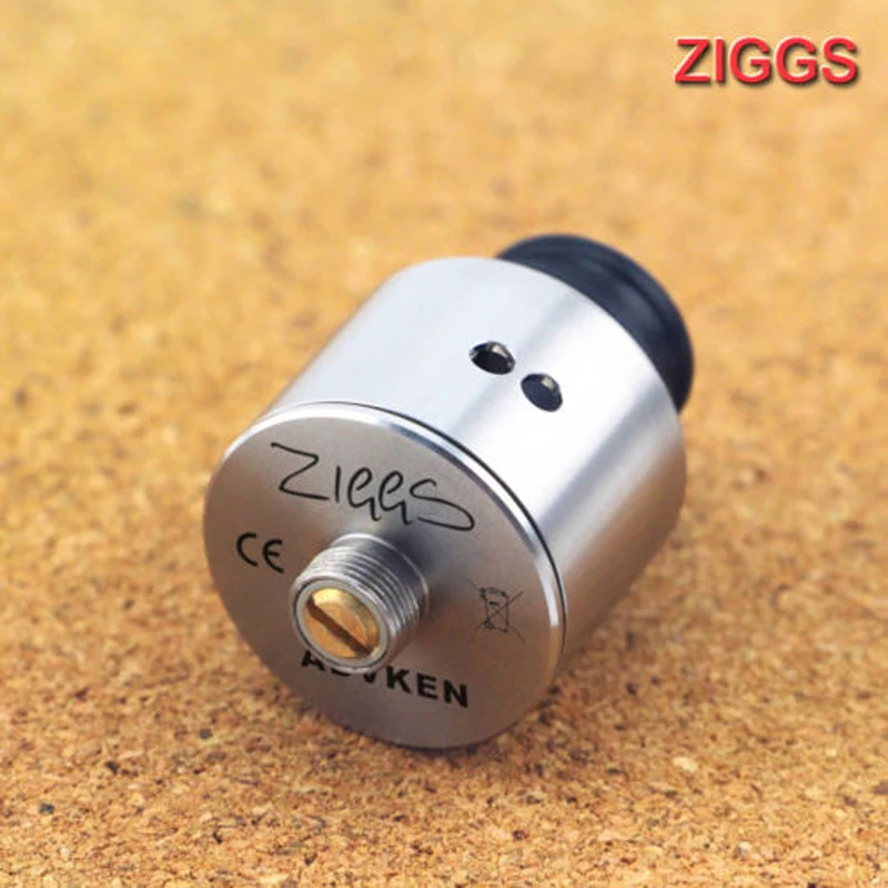 Бак Advken Ziggs rebuildable dripping RDA оригинальный испаритель с двойной резьбой 510 большой