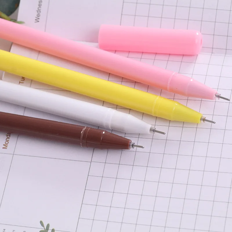 40 шт./лот кавайные гелевые ручки модные супер милые медвежонок Тедди для школы