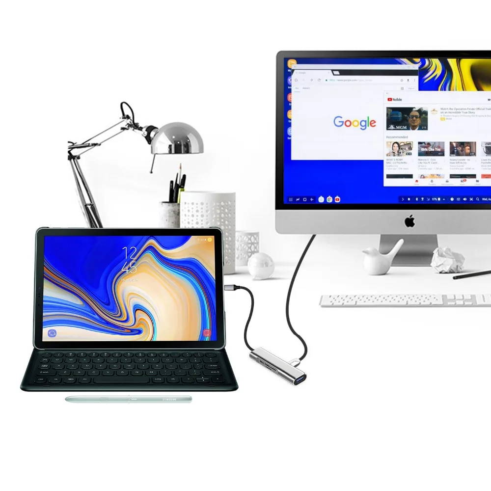 Док станция для ноутбука Macbook Pro/Air 2018 hp Dell huawei поверхности док samsung Dex Pad тип C HDMI