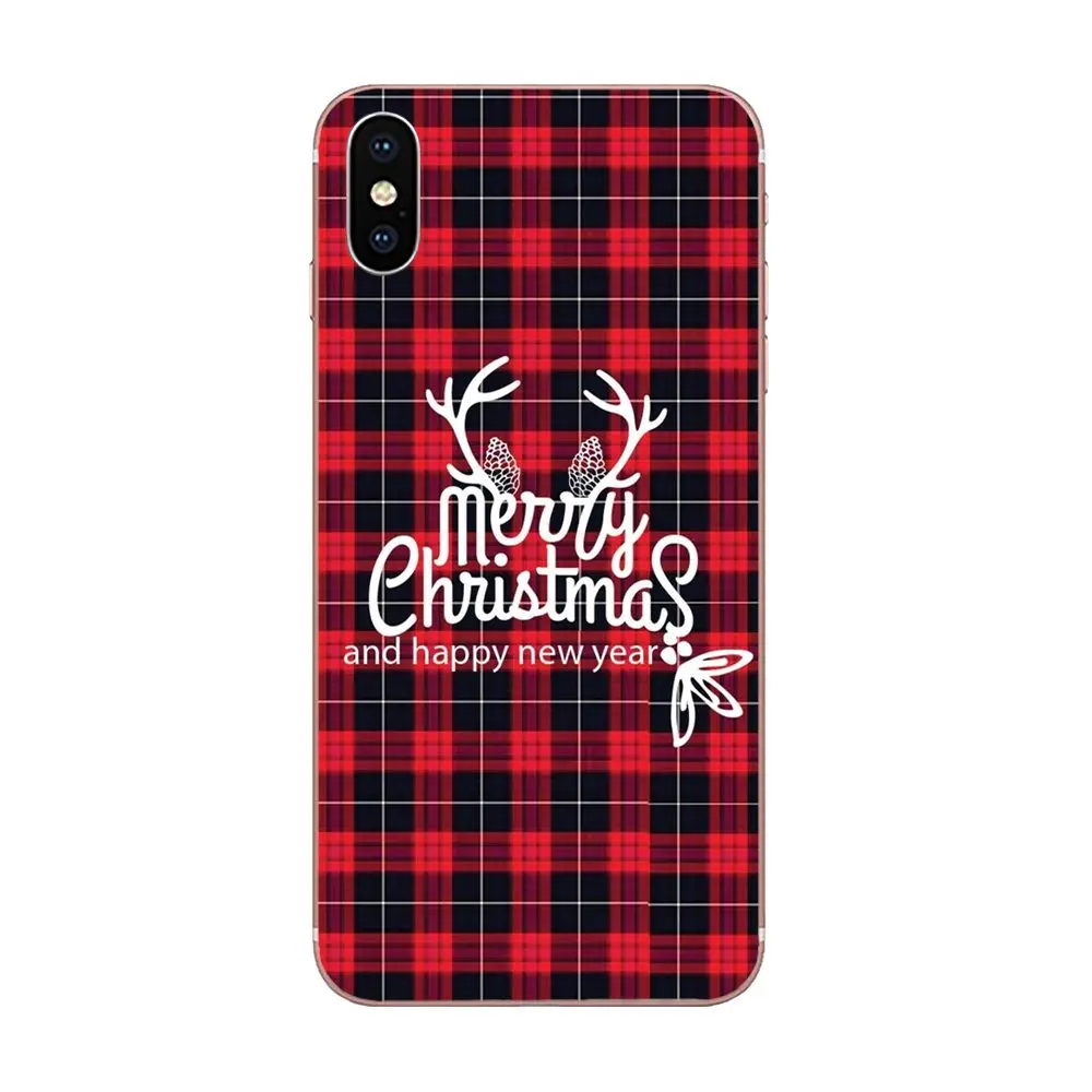 Soft Print Capa For Huawei P7 P8 P9 P10 P20 P30 Lite Mini Plus Pro 2017 2018 2019 Merry Christmas Santa Claus Classic | Мобильные