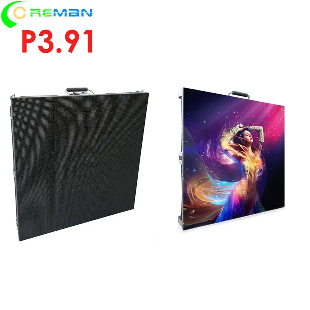 Испанская AliExpress наружная светодиодная видеостена p3.91 светодиодный модуль 250 мм x 250 мм, ph 3,91 арендный светодиодный экранный модуль smd1921