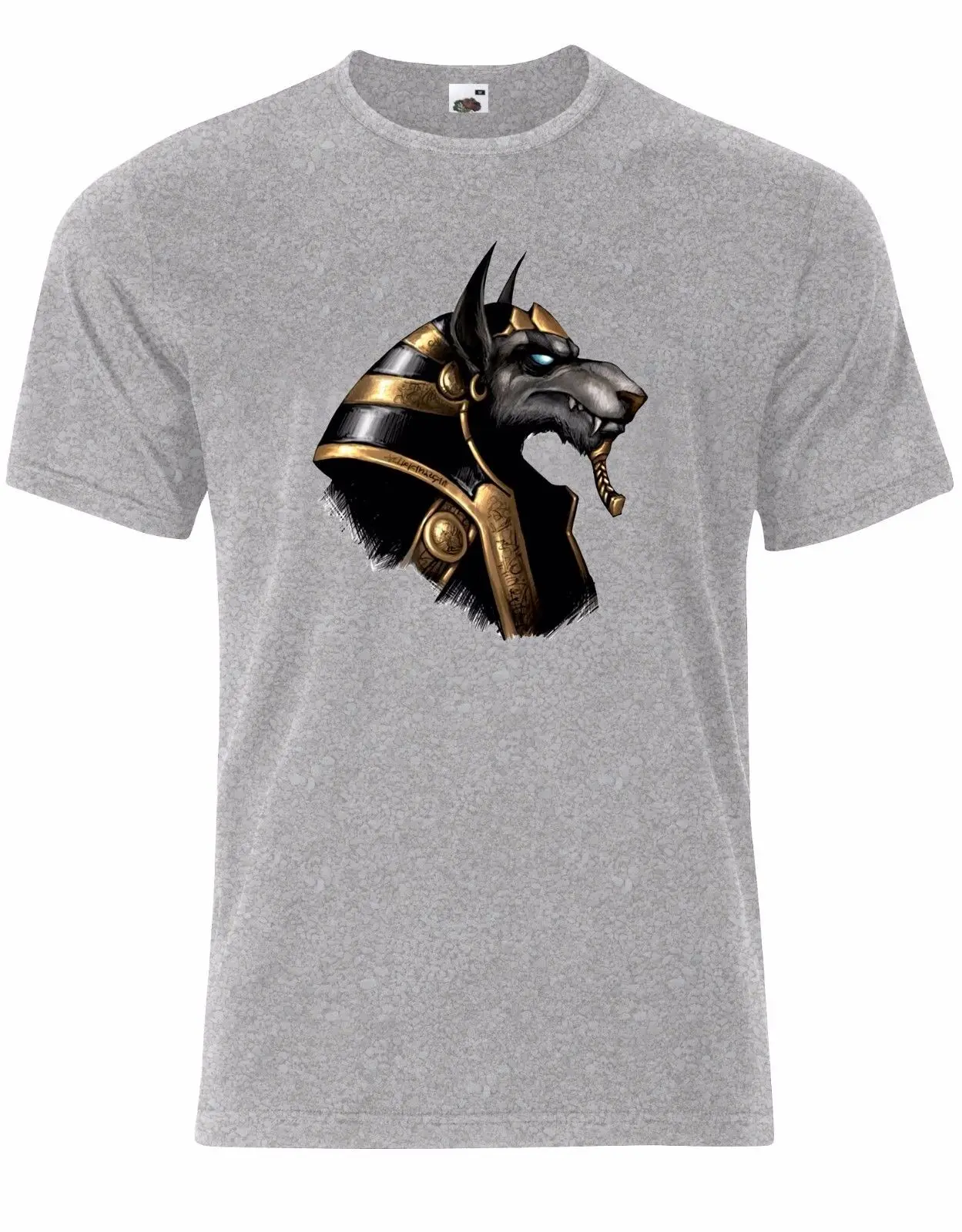 Anubis Египетский Бог готический наездник Мужская футболка AK14 крутая Повседневная