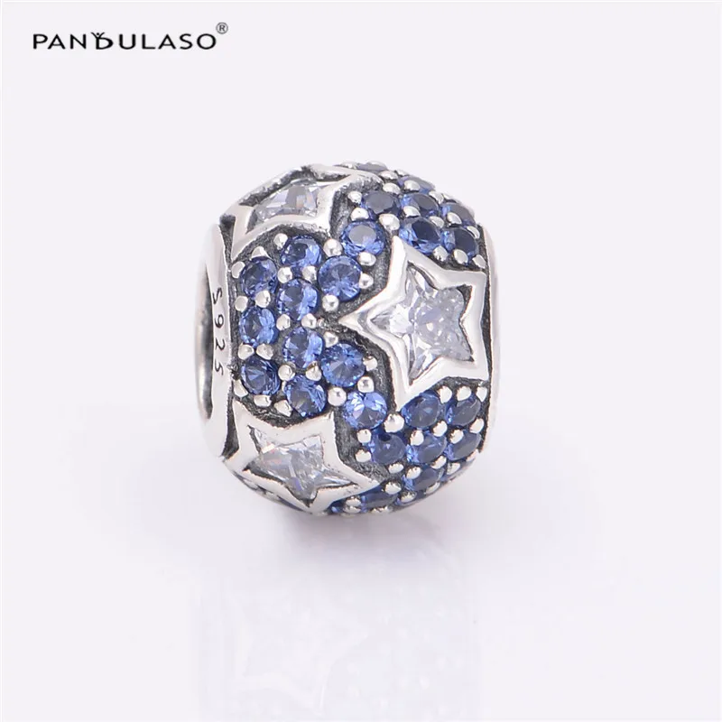 Ювелирные изделия из стерлингового серебра 925 пробы Шарм бусина подходит для