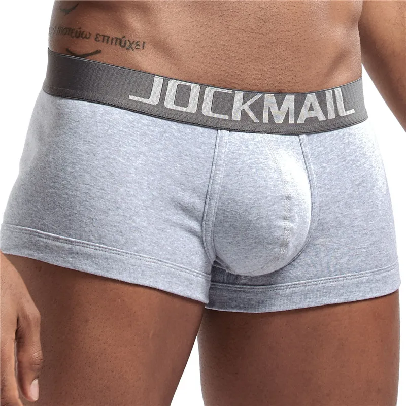 Трусы боксеры JOCKMAIL мужские с заниженной талией Брендовое пикантное нижнее белье