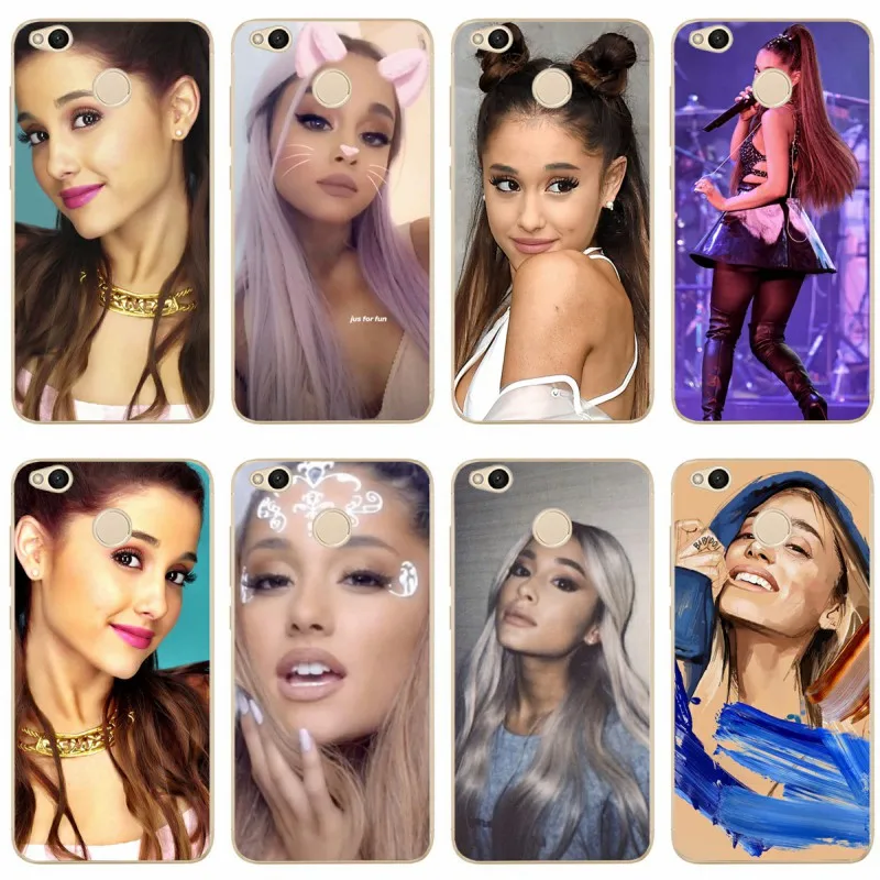 Чехол для мобильного телефона Ariana Grande 2018 TPU redmi4A 4X 5 5a 5Plus note4 xiaomi4 5X 6X 8 note3|Бамперы| |