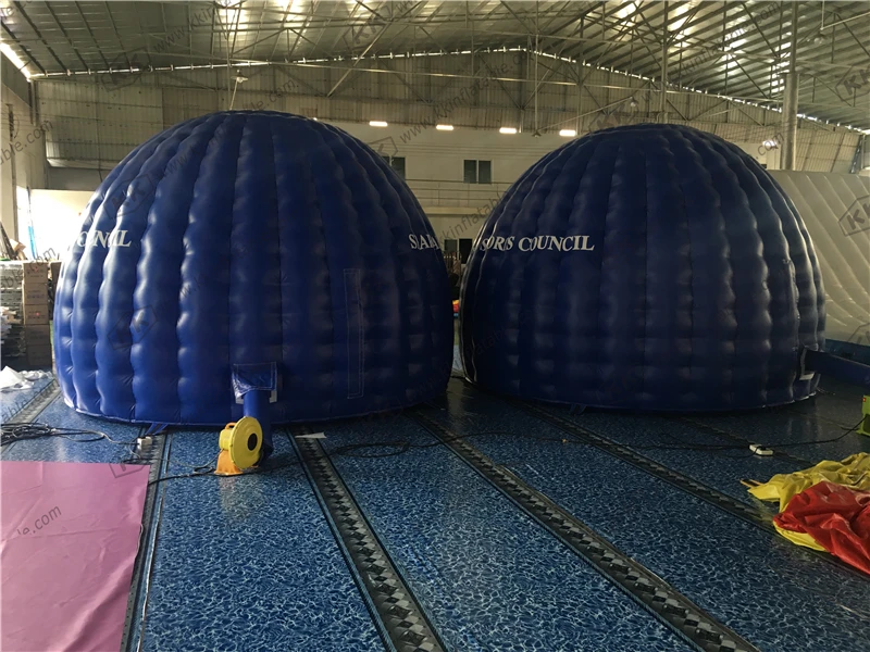 Надувная полулунная палатка Igloo сценическая Воздушная купольная луна палатка|tent