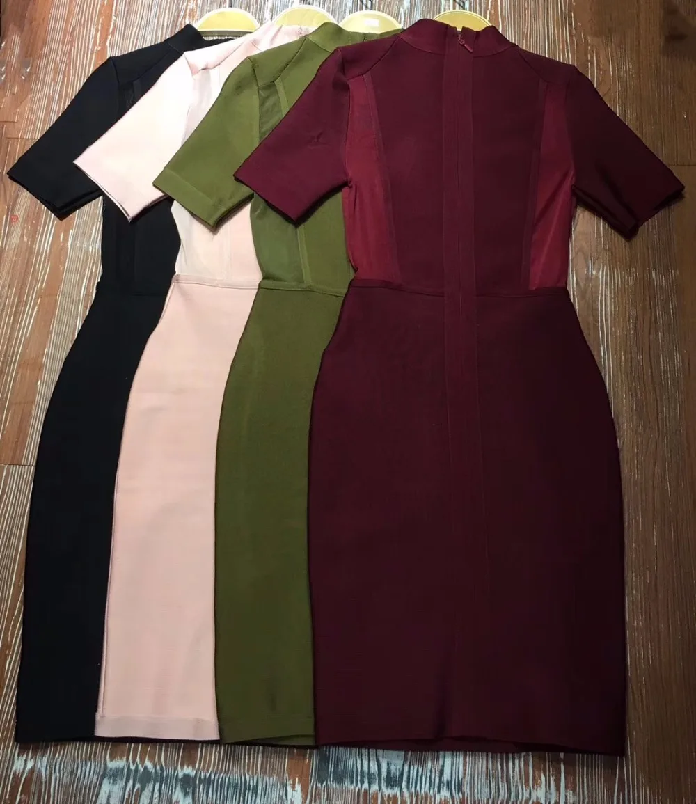 Красное вино бежевое Сетчатое с коротким рукавом Водолазка 2017 новое поступление