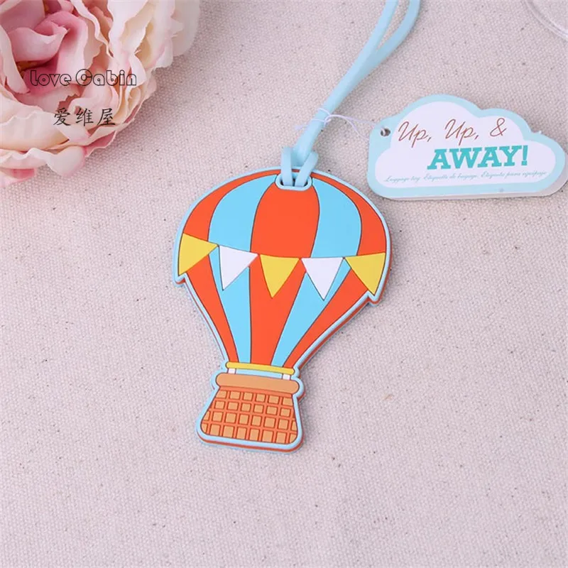 50 шт. &quotUp Up &amp Away&quot горячий воздух воздушный шар багажная бирка Свадебный багаж