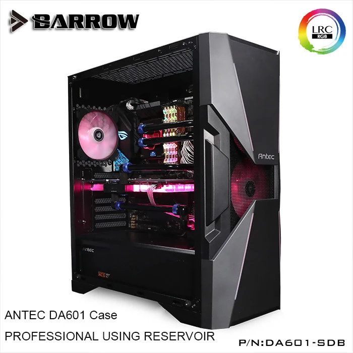 Барроу водная доска для ANTEC DA601 чехол компьютера специальный резервуар 2 0 RGB