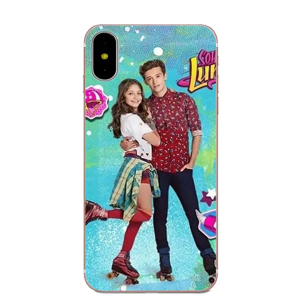 Мягкий Силиконовый ТПУ Прозрачный Новый Модный соевый Luna для Apple iPhone 4 4S 5 5C 5S SE 6 6S 7