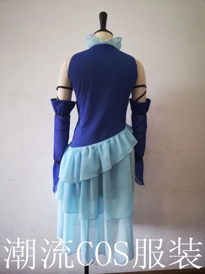 Аниме Final Fantasy cosplay-Final Fantasy X Yuna Lenne Song Косплей костюмы Юна костюм
