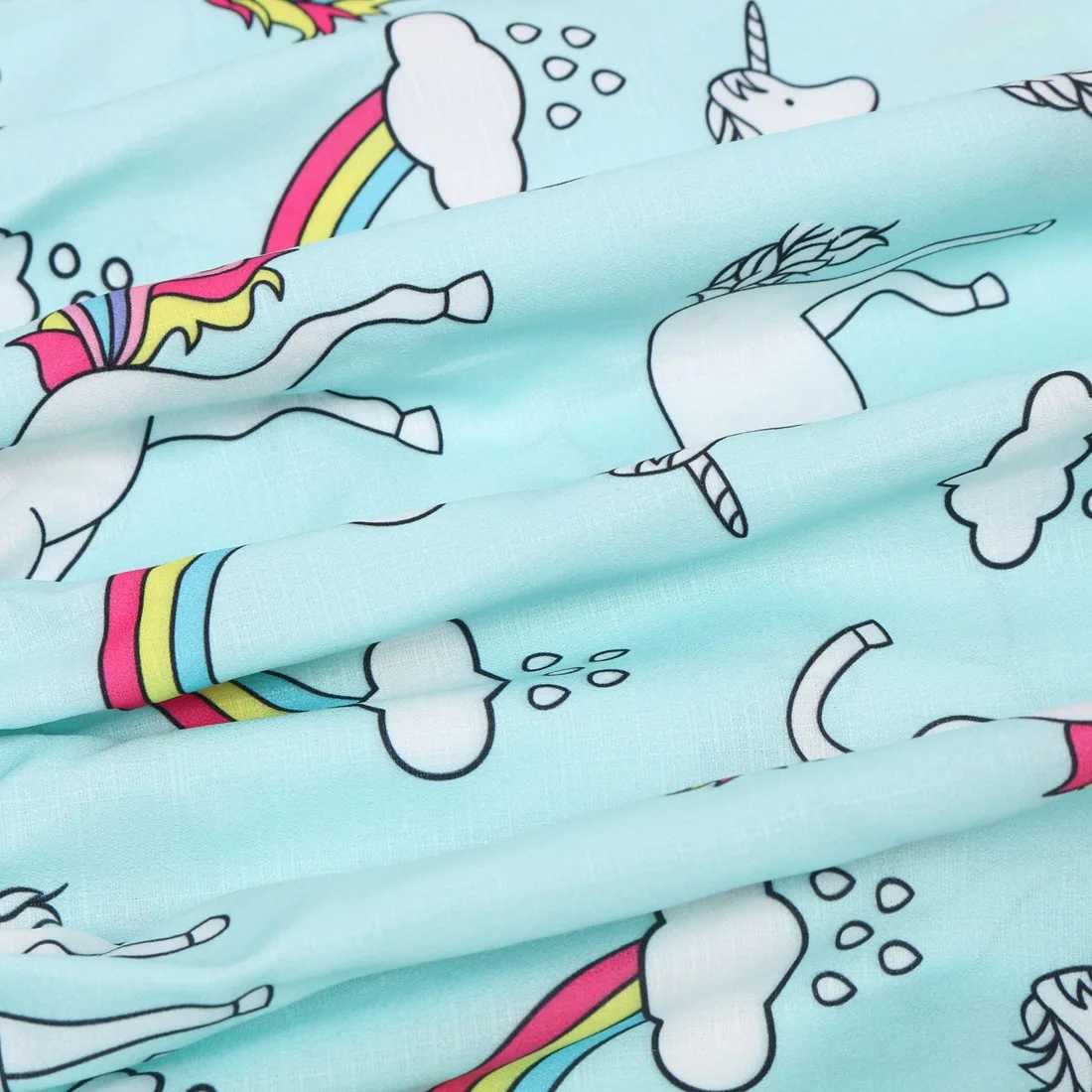 Детское праздничное платье без рукавов с единорогом принцессы повязка на голову