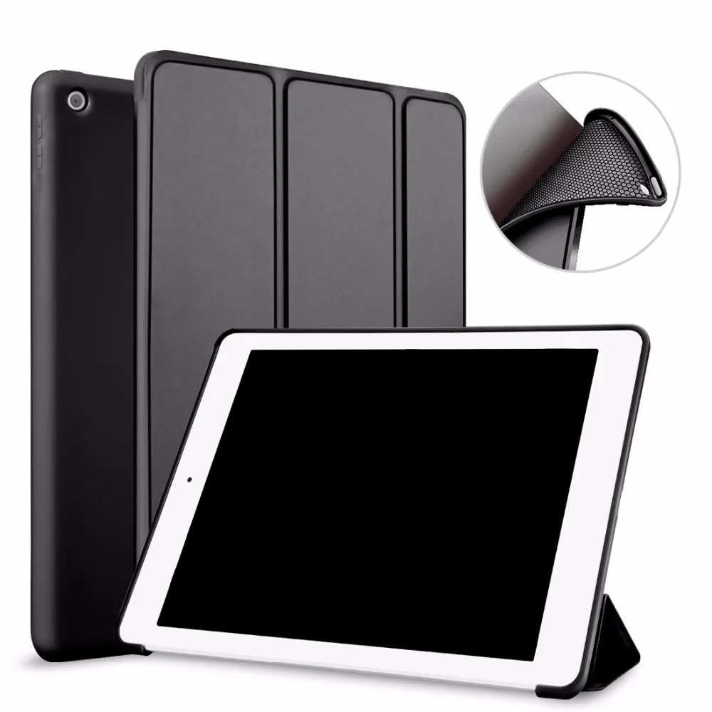 TopArmor Brand For New iPad Pro 10.5 inch 2017 PU leather Smart Cover Case Magnet wake up sleep for Pro10.5 A1701 A1709 | Компьютеры и