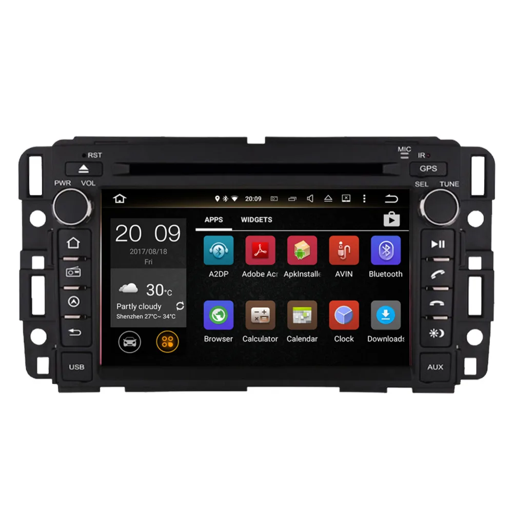 Android 8 0 Восьмиядерный 4 Гб + 32 ГБ автомобильный ПК GPS Радио стерео с большим USB AUX для