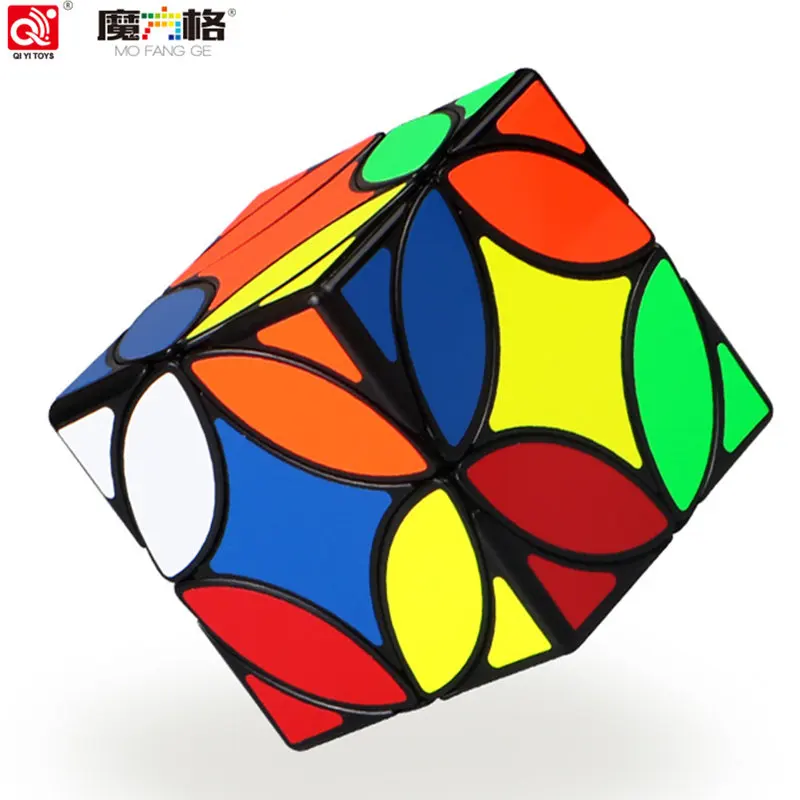 Кубик головоломка Qiyi Xmd 3x3 с китайскими элементами медный узор монетами размер 60
