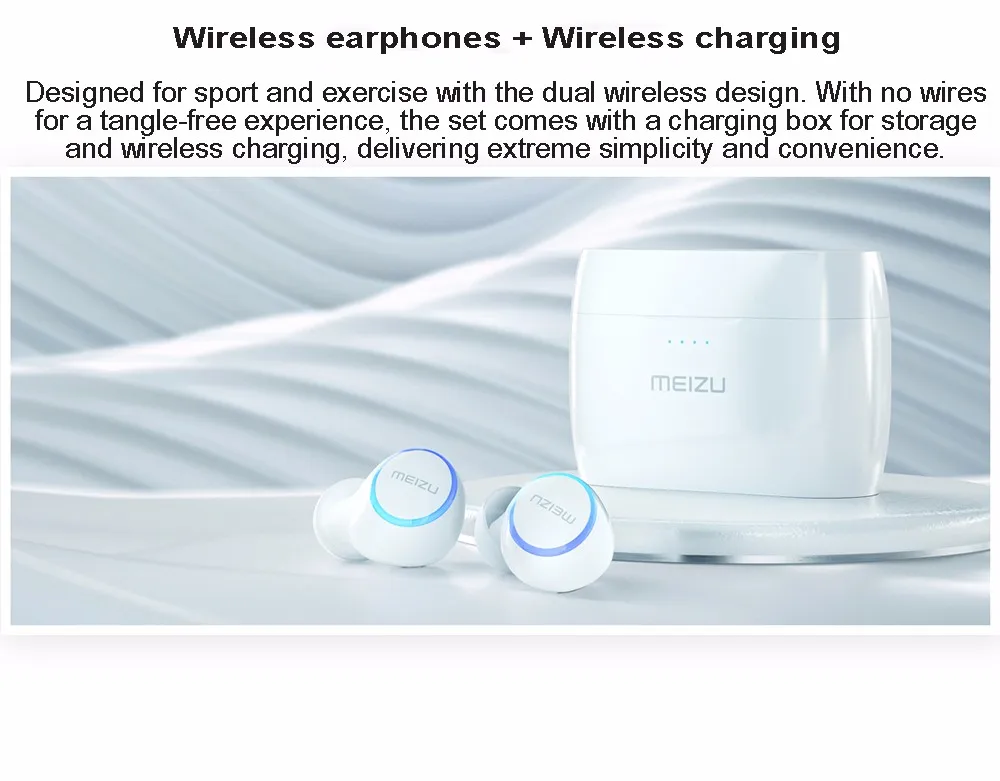 MEIZU POP TWS True Bluetooth беспроводные наушники-вкладыши с микрофоном водонепроницаемые стерео спортивные наушники Голосовое управление