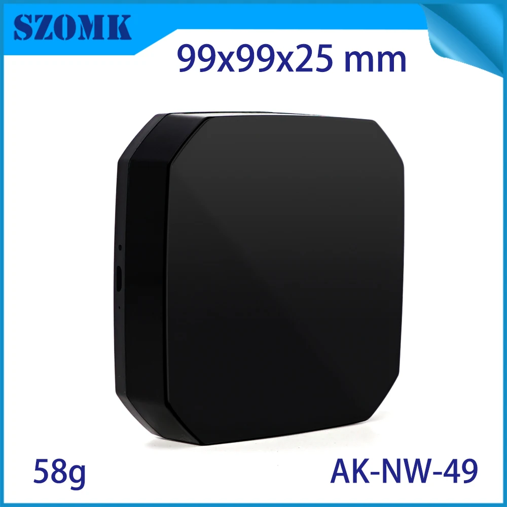 4 abs 99*99*25 мм пластиковая сетевая коробка электроники проект коробка pcb корпус для wifi Маршрутизатор Корпус шкаф настенное крепление
