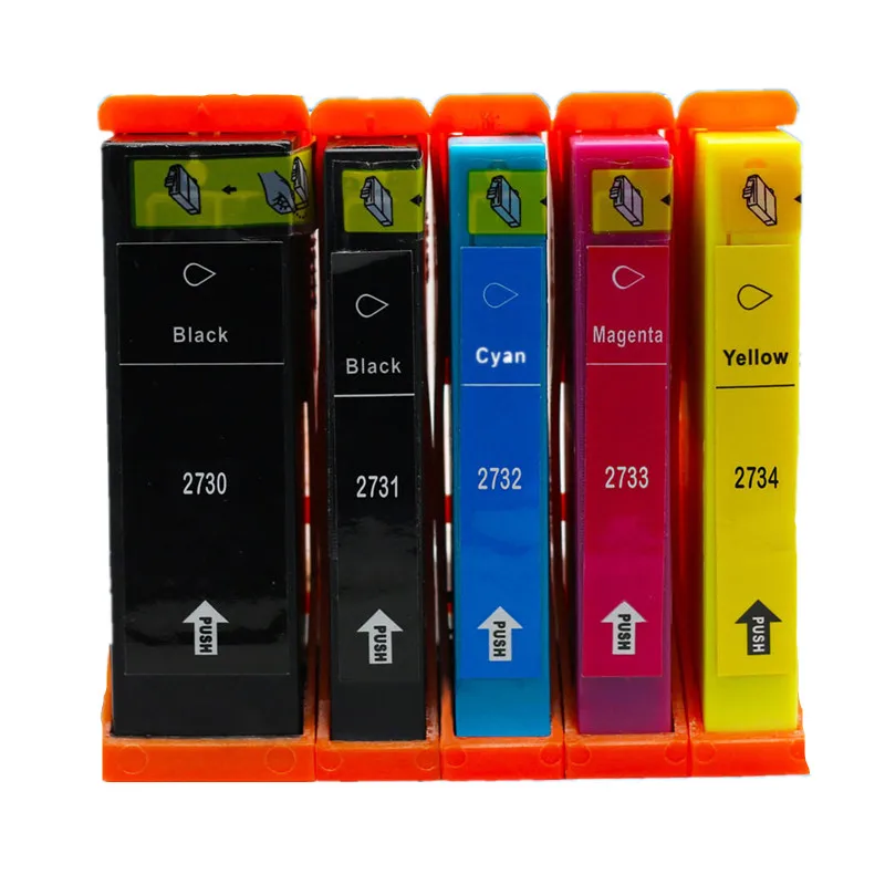Картриджи T2730 T2731 T2732 T2733 T2734 совместимый для Epson картуш Encre XP 510 600 610 700 710 800