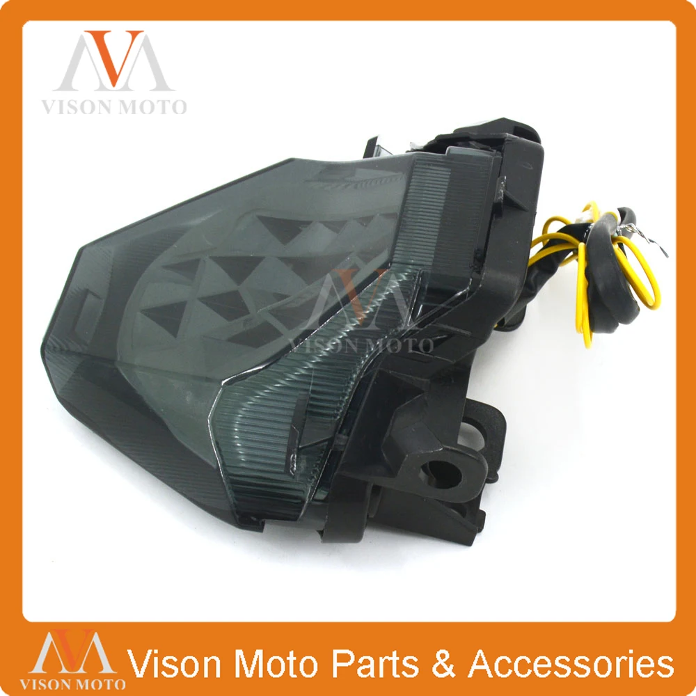 Мотоциклетные задние сигналы торможения Светодиодные интегрированные лампы для