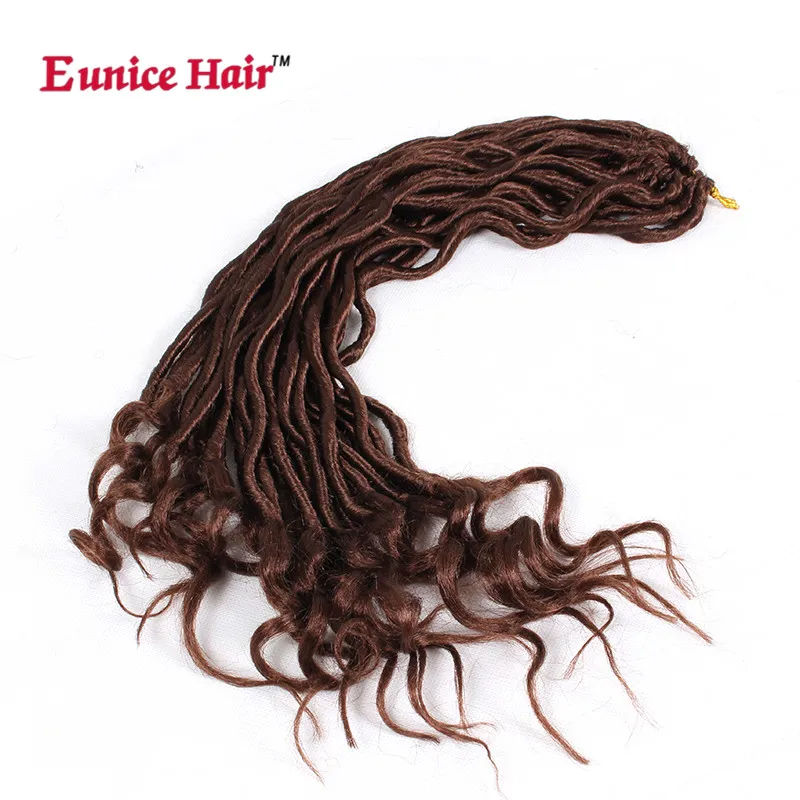 Синтетический искусственный локс вьющиеся плетеные пряди волос 20 дюймов 22