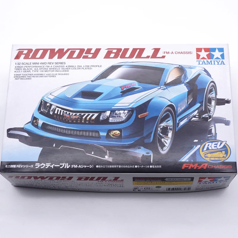 Оригинальные шасси Tamiya 18707 ROWDY BULL FMA MINI 4WD kit|Аксессуары для моделирования| |