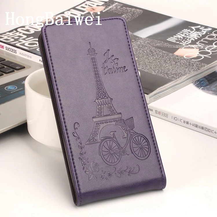 Embossed Eiffel Tower Wallet Case For Lenovo A2010 A 2010 Vertical Flip Leather Cover with Card Slot | Мобильные телефоны и