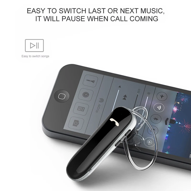 DAONO RD13 бизнес bluetooth наушники Беспроводная стерео гарнитура с micphone handsfree звонки для