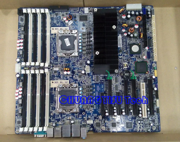 CHUANGYISU для оригинальной Z800 рабочей станции материнская плата LGA 1366 576202-001 460838-002, поставка 5500 процессоров Xeon