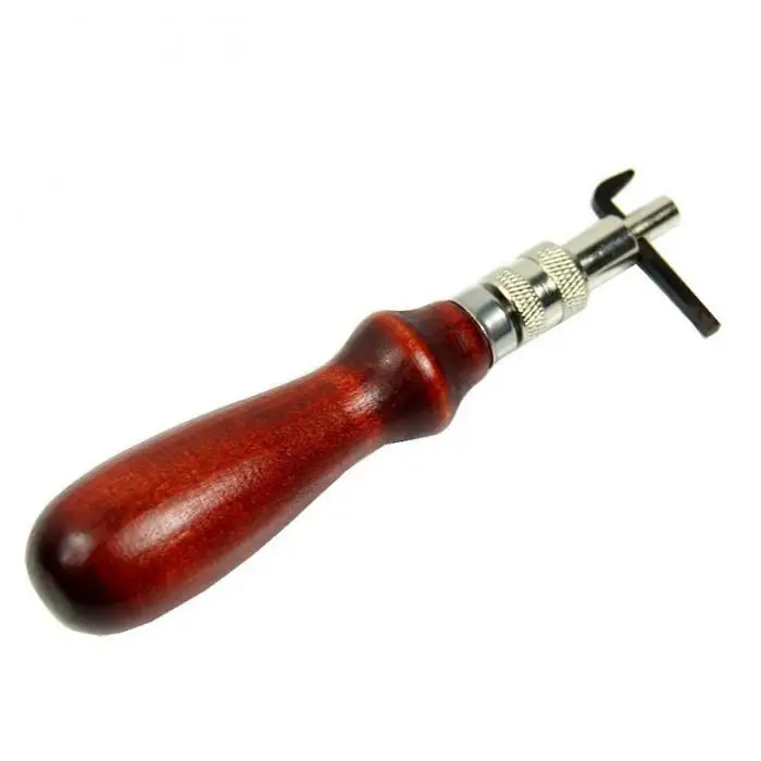Регулируемый кожаный край Строчка Groover складка прокалывание ручной работы DIY Кожа ремесло кожаный набор инструментов MF999