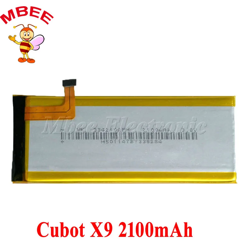 Оригинальный запасной аккумулятор CUBOT X9 2100 мАч для Cubot X9|batterie 2100mah|cubot x9 batterybattery for