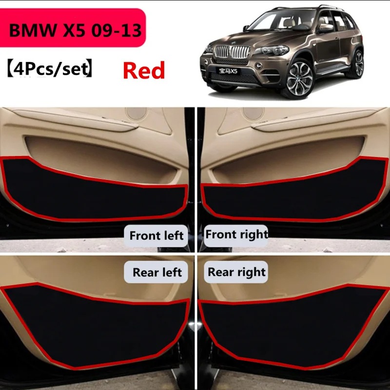 TAIJS противоударный Автомобильный Дверной Коврик для BMW X5 2009 20134 шт./компл.