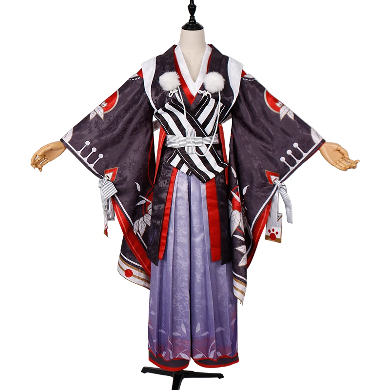 Горячая игра Onmyoji SSR Onikiri до пробуждения кимоно Косплей Костюм Униформа Хэллоуин