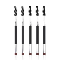 lamuseland makeup brush double head tip bevel eyebrow brush eye shadow brush make up tools 1403
