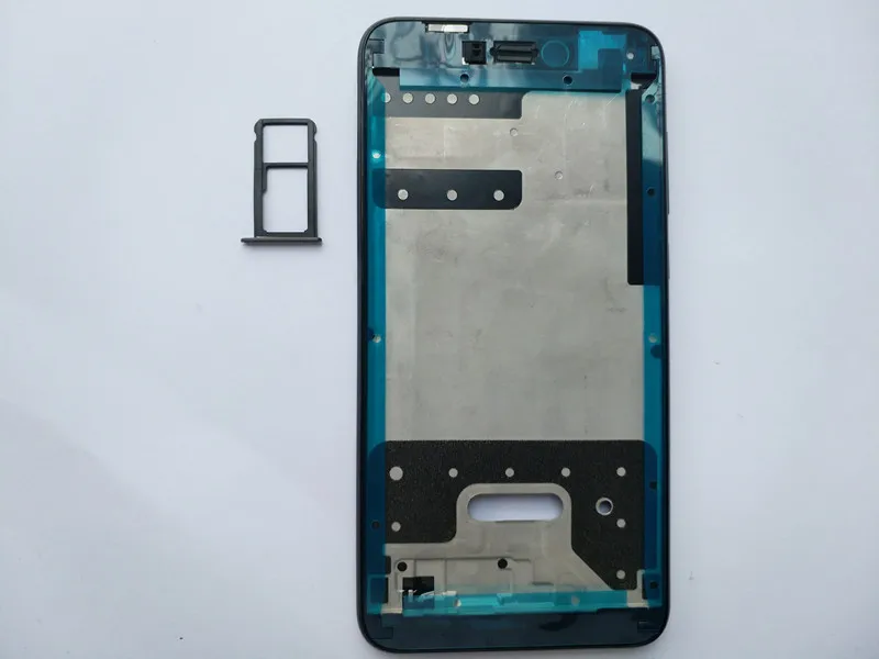 Новый держатель ЖКД Экран на переднюю раму sim карты слот для Huawei Honor 8 Lite/P8 Lite 2017