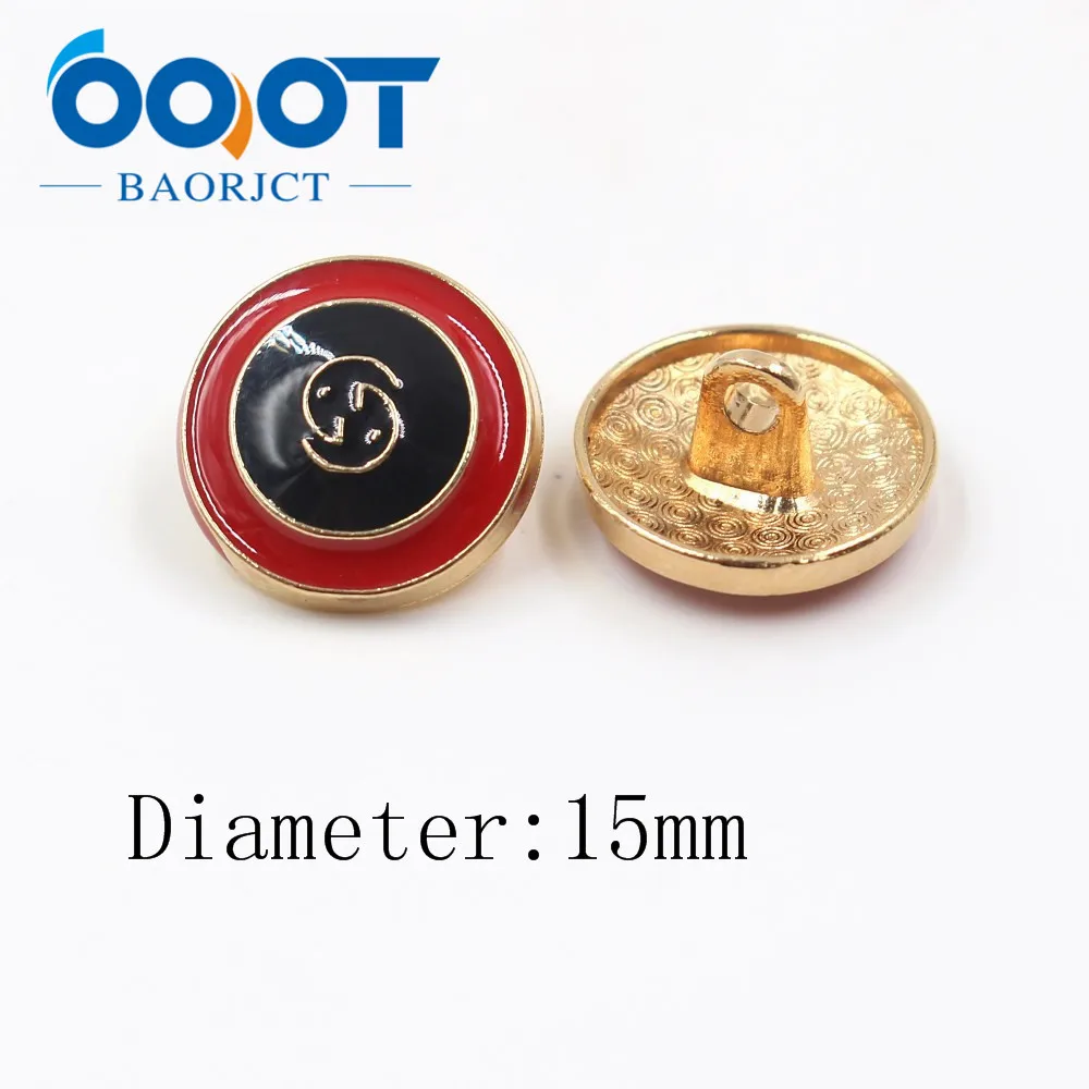 OOOT BAORJCT A 19512 504 10 шт./лот 20/18 мм высокое качество из золотистого металла кнопка