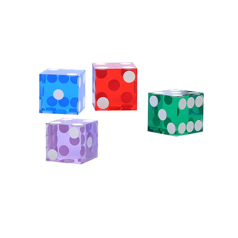 Акрил Dice 19 мм под прямым углом Германии кубики высокое качество прозрачный