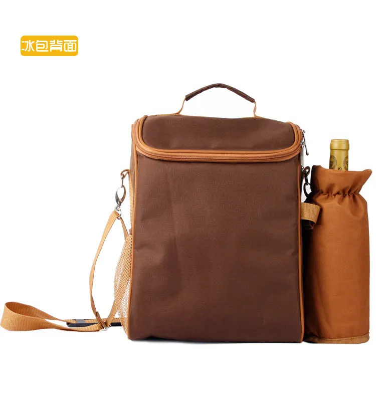 Ланч бокс Apollo сумка холодильник из ткани Оксфорд с набором для пикника|lunch bag|picnic