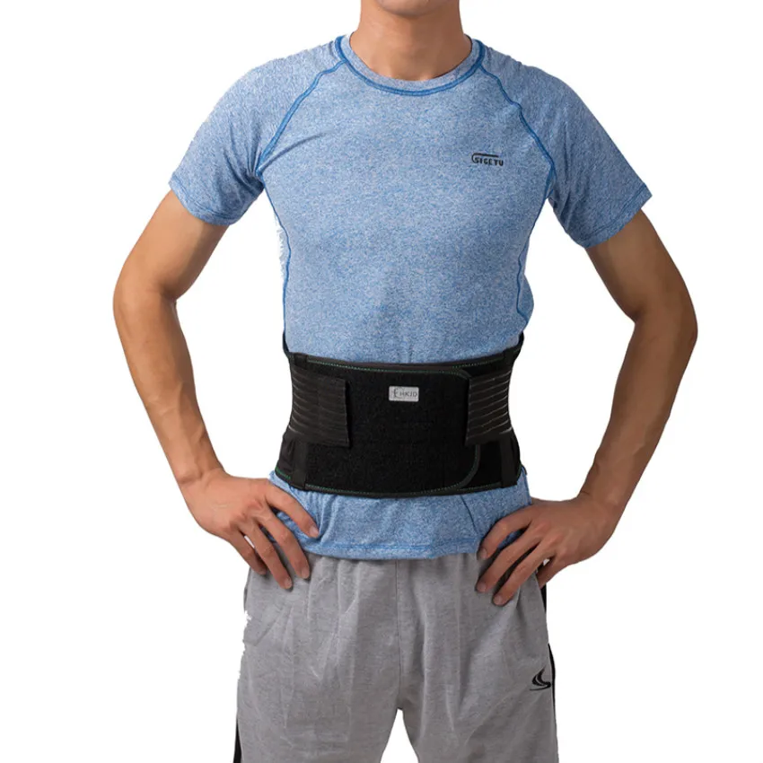 

HKJD Health Care Back Waist Lumbar Spine Braces Supports Belt Trainer Training Corset Shaper Cincher