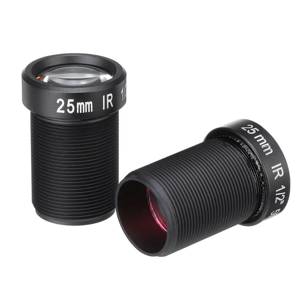 5MP 25 мм объектив 1/2 ''для HD камеры видеонаблюдения F2.4 M12 с фиксированной