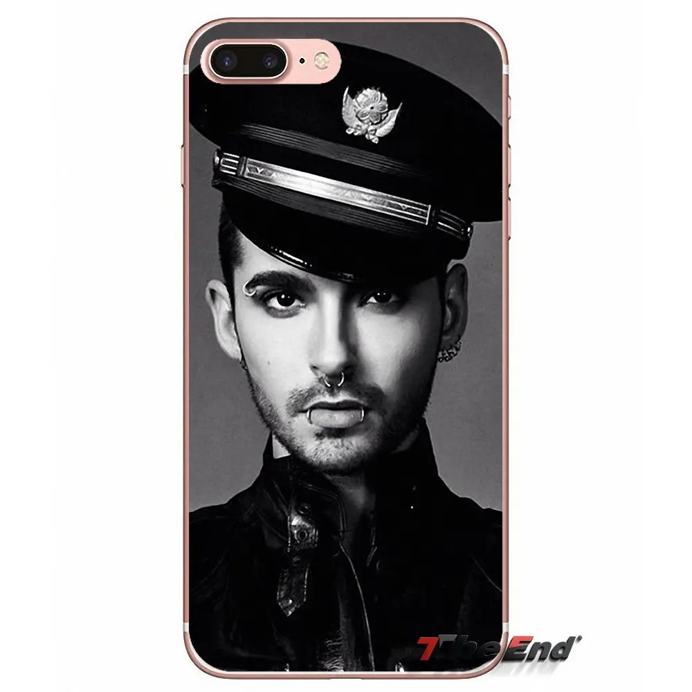 Прозрачные мягкие чехлы Билл каулитц Tokio Hotel для Apple iPhone X 4 4S 5 5S SE 5C 6 6s 7 8 плюс Plus |