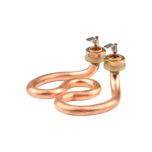 500 Вт 220 В в форме подковы 2U латунная электрическая тепловая трубка-для кофеварки электрический чайник нагревательный элемент