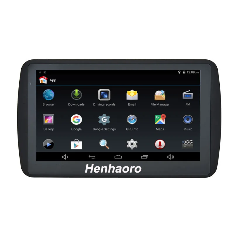 Автомобильный gps навигатор Android 7 &quot емкостный сенсорный экран Bluetooth