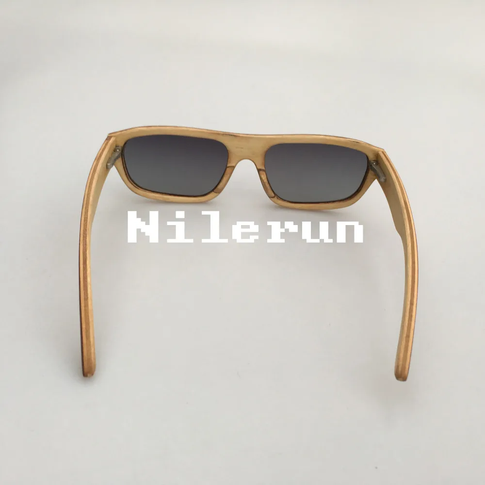Модные солнцезащитные очки унисекс из легкой переработанной древесины|eyewear