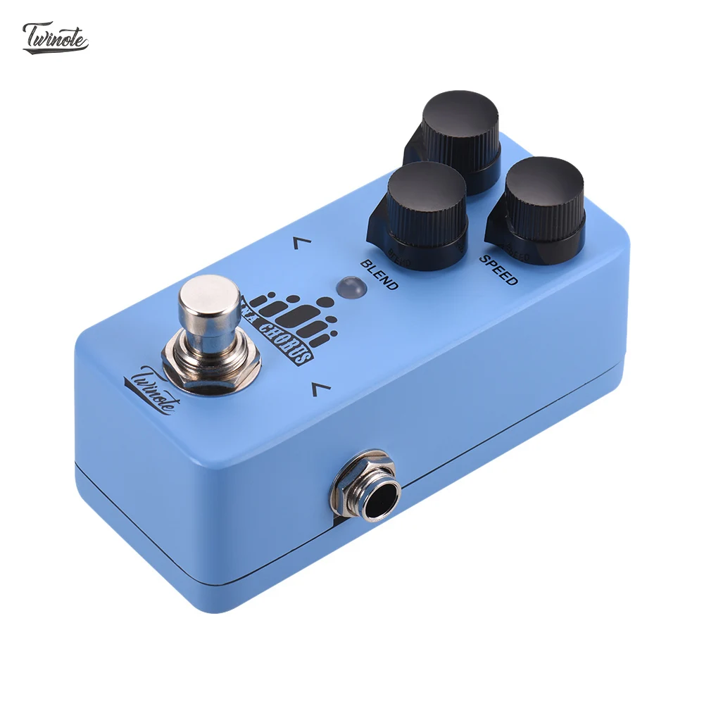 Twinote ANA CHORUS Mini Analog Chorus Guitar Effect Pedal Processsor Full Metal Shell with True Bypass | Спорт и развлечения