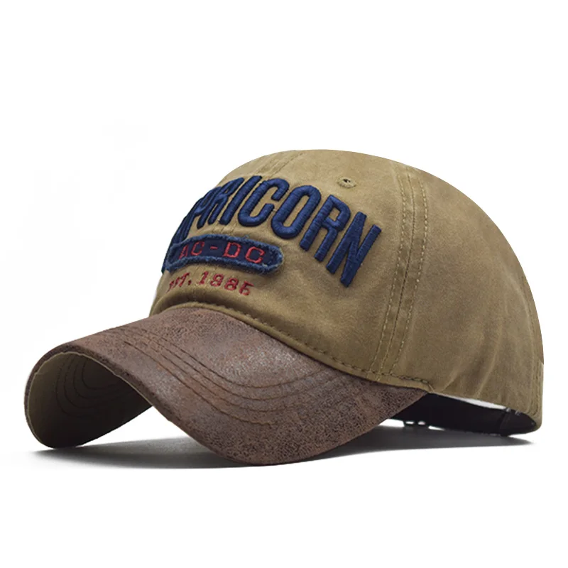 Новые бейсболки Snapback кепки с вышитыми буквами и Козерогом в стиле хип-хоп