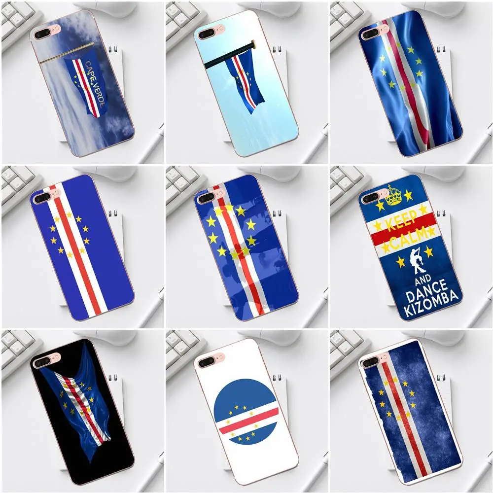 TPU модный флаг Кабо Верде Флаги других стран для iPhone 4 4S 5 5C SE 6 6S 7 8 Plus X XS Max XR Galaxy A3 A5 J1